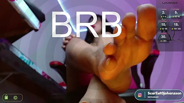 Miss scarllet  online show from January 27, 1:09 pm