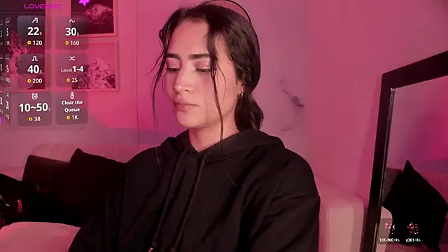 lara madisson online show from October 7, 7:05 am