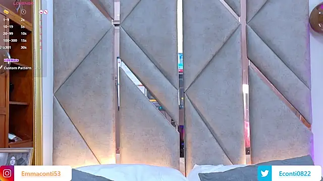 Snapshot of Emma-Conti chatting on February 21, 6:59 pm Emma-Conti online show from February 21, 6:59 pm