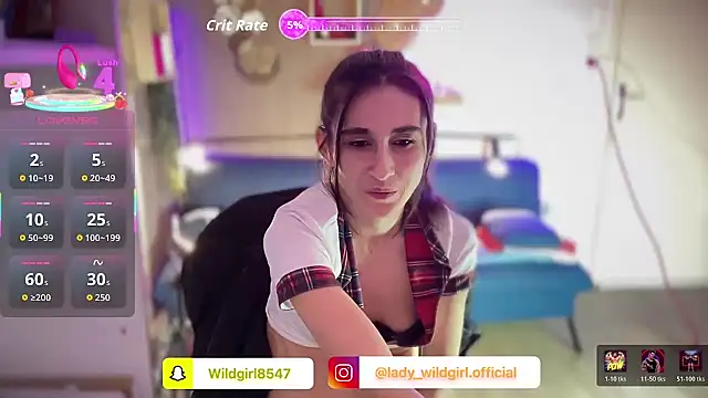 Snapshot of WildgirlShow chatting on February 16, 9:55 pm WildgirlShow online show from February 16, 9:55 pm