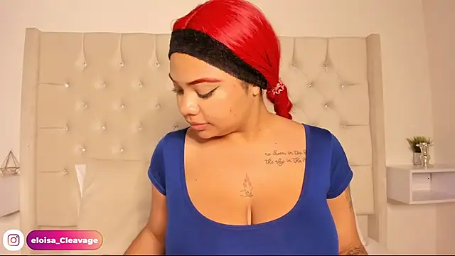 Eloisa cleavage  online show from January 14, 10:59 am