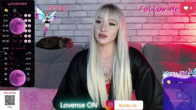 Eva Evile online show from February 9, 12:41 pm