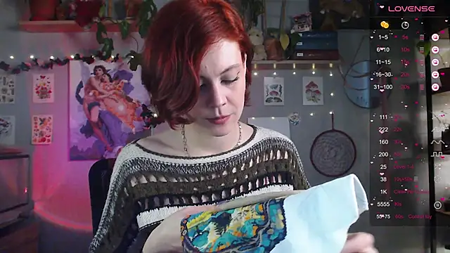Snapshot of Your_Corvus chatting on February 6, 12:16 pm Your Corvus online show from February 6, 12:16 pm