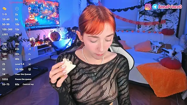 Anna Prince online show from November 3, 4:47 am