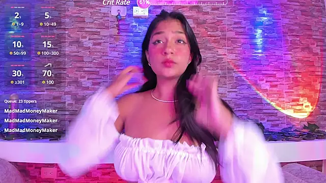 Snapshot of Mikubani18 chatting on March 16, 7:04 am Mikubani18 online show from March 16, 7:04 am