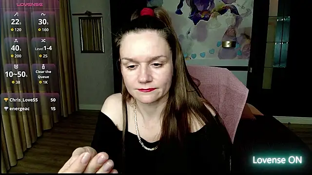 Snapshot of AriaGray chatting on March 3, 4:18 am AriaGray online show from March 3, 4:18 am