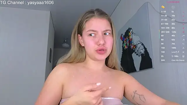 Snapshot of Yassyaaa chatting on April 14, 7:53 pm Yassyaaa online show from April 14, 7:53 pm