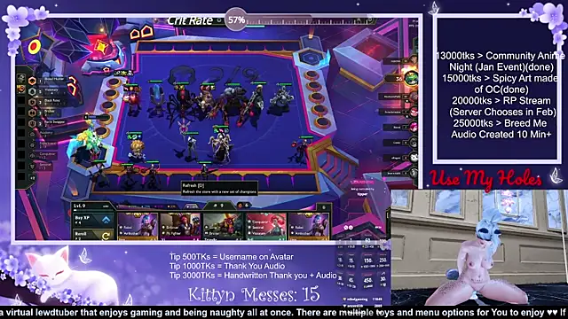 Snapshot of SassyKittyn chatting on December 12, 9:19 am SassyKittyn online show from December 12, 9:19 am