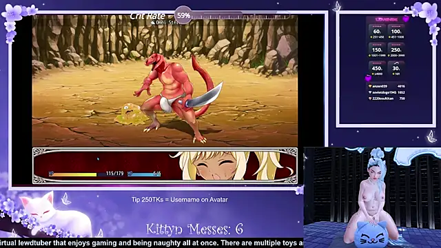Snapshot of SassyKittyn chatting on January 9, 9:27 am SassyKittyn online show from January 9, 9:27 am