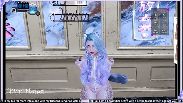 Snapshot of SassyKittyn chatting on February 25, 8:47 am SassyKittyn online show from February 25, 8:47 am