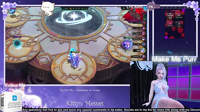 Snapshot of SassyKittyn chatting on March 14, 5:48 am SassyKittyn online show from March 14, 5:48 am