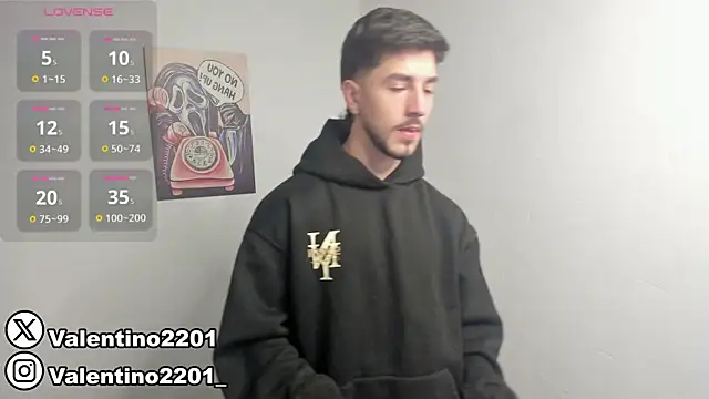 Valentino Xander online show from March 1, 1:11 am