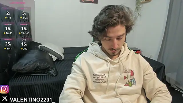 Valentino Xander online show from October 2, 12:50 am