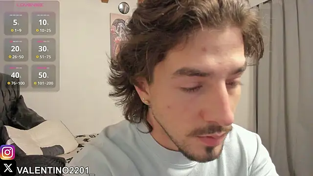 Valentino Xander online show from October 12, 12:31 am