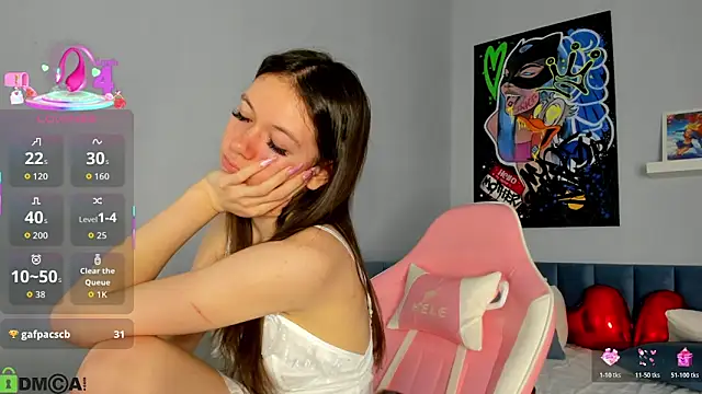 Snapshot of Nicole_Charm chatting on February 20, 6:26 am Nicole Charm online show from February 20, 6:26 am