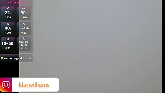 klarwillians online show from January 24, 6:14 pm