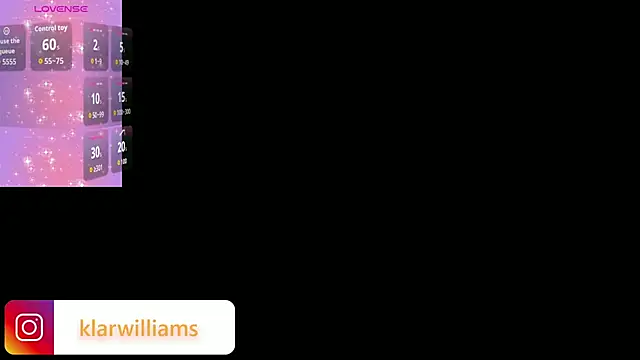 Snapshot of klarwillians chatting on October 18, 7:03 pm klarwillians online show from October 18, 7:03 pm