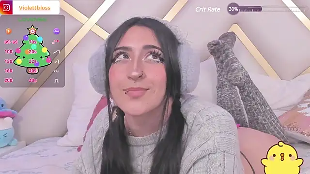 Violettbloss online show from December 19, 1:39 am