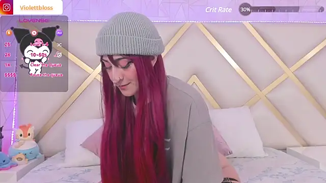 Violettbloss online show from January 10, 1:42 am