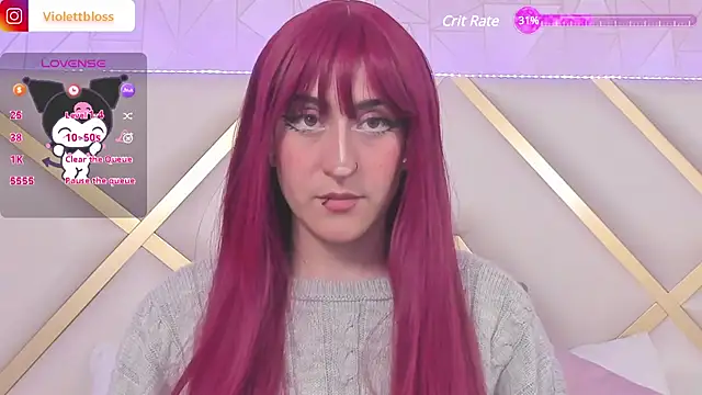 Violettbloss online show from January 10, 10:25 pm