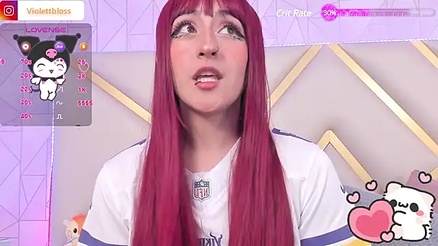 Violettbloss online show from January 14, 1:36 am