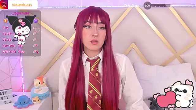 Violettbloss online show from January 15, 12:30 am