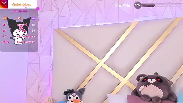 Violettbloss online show from February 13, 3:18 am