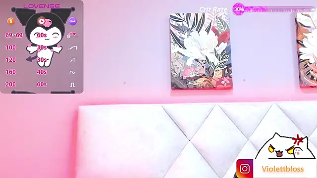 Violettbloss online show from September 23, 3:31 am