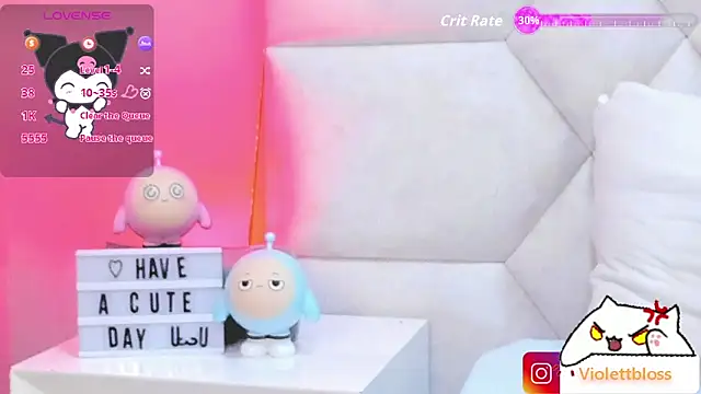 Violettbloss online show from October 8, 3:26 am