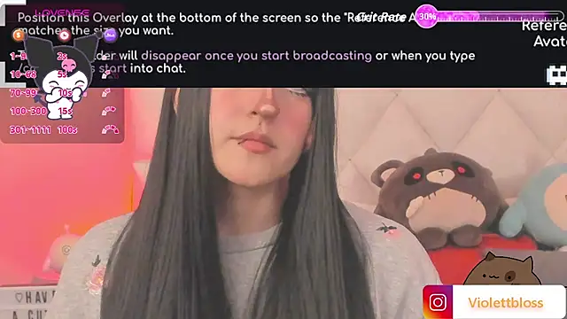 Violettbloss online show from October 15, 4:12 am