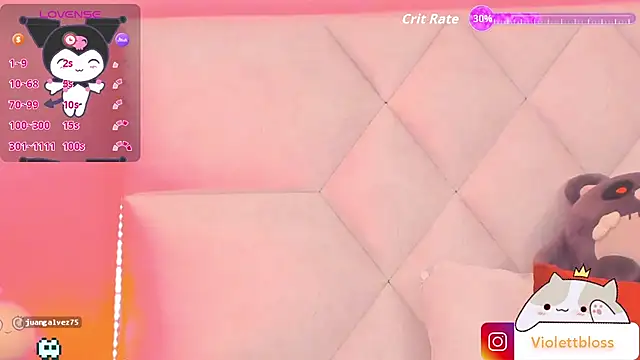 Violettbloss online show from October 22, 3:18 am