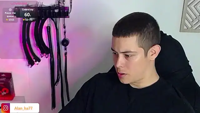 Alan hadid1 online show from February 4, 12:40 am