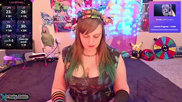 BabyZelda online show from December 31, 2:14 pm