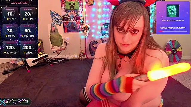 BabyZelda online show from February 18, 7:21 am