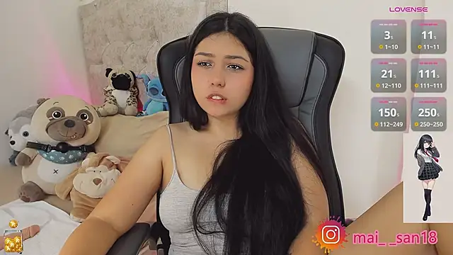 Snapshot of Maii_chan chatting on January 12, 9:40 am Maii chan online show from January 12, 9:40 am