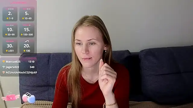 Snapshot of IsabelAllen chatting on March 6, 1:24 pm IsabelAllen online show from March 6, 1:24 pm