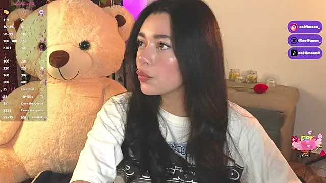 Snapshot of Soffimoon_ chatting on February 13, 7:03 am Soffimoon online show from February 13, 7:03 am