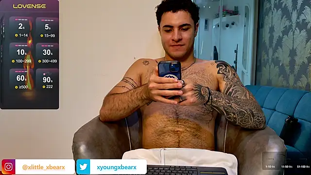 xlittle xbearx online show from January 25, 5:40 am