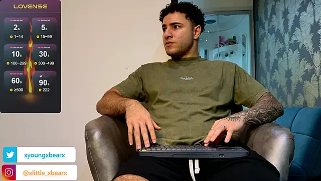 xlittle xbearx online show from February 20, 11:32 pm