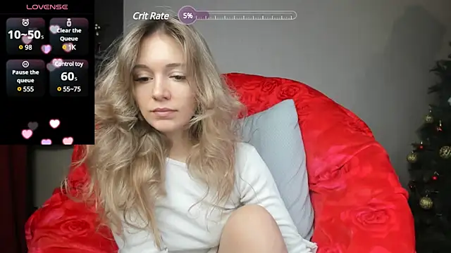 foxy blond online show from January 13, 9:19 am