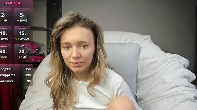 foxy blond online show from January 31, 7:18 am