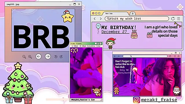 meraki fraise online show from December 12, 10:42 pm