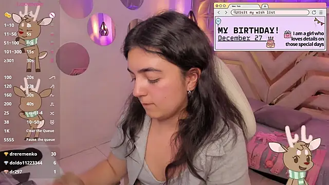 meraki fraise online show from December 22, 10:47 pm