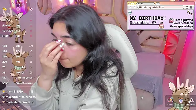 meraki fraise online show from December 23, 10:12 pm