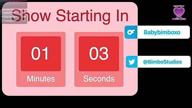 Snapshot of babybimbo chatting on February 16, 6:48 pm babybimbo online show from February 16, 6:48 pm