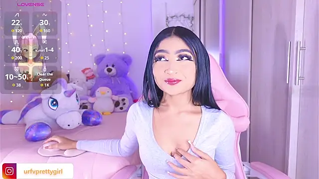 Snapshot of urfavprettygirl chatting on May 4, 5:47 am urfavprettygirl online show from May 4, 5:47 am