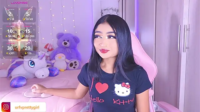 Snapshot of urfavprettygirl chatting on May 10, 5:56 am urfavprettygirl online show from May 10, 5:56 am