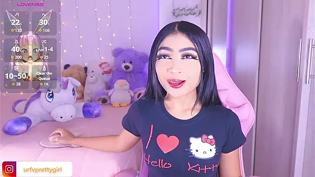 urfavprettygirl online show from July 21, 8:16 am