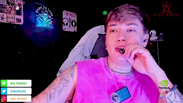 AxelRouse 1 online show from September 18, 3:47 pm