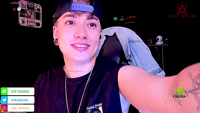 AxelRouse 1 online show from September 19, 7:03 pm